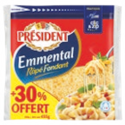 Emmental Râpé Fondant - Président dans le catalogue Supeco