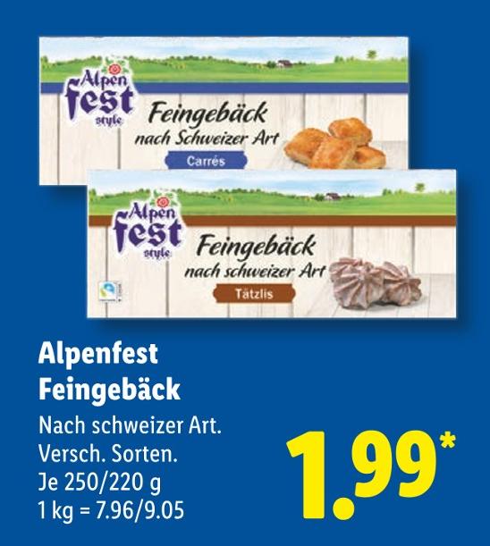 Feingebäck Carrés