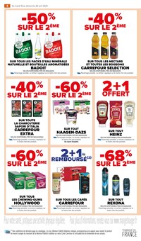 Promo Pain dans le catalogue Carrefour Market du moment à la page 6