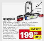 Marktkauf Horb - Heckträger Crow Plus Angebot im Prospekt Heckträger Crow Plus bei Marktkauf im Horb Prospekt für 199,99 €