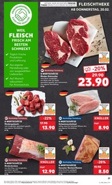 Aktueller Kaufland Prospekt mit Schweinebauch, "KNÜLLER", Seite 34