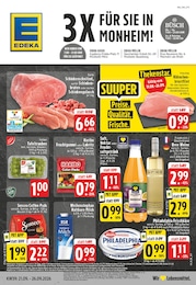 EDEKA Prospekt für Monheim: "Aktuelle Angebote", 28 Seiten, 21.09.2026 - 26.09.2026