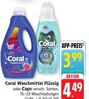 Waschmittel Flüssig Farbschutz im Angebot bei EDEKA in Heilbronn Waschmittel Flüssig Farbschutz Angebote von Coral bei EDEKA Heilbronn für 3,99 €