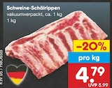 Schweine-Schälrippen Angebote bei Netto Marken-Discount Löhne für 4,79 €