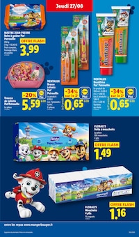 Promotion Mode dans le prospectus Lidl, valable du 27/08/2026 au 02/09/2026 Promo Mode dans le catalogue Lidl du moment à la page 21