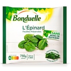 Épinards surgelés - BONDUELLE en promo à 2,29 € chez Carrefour Épinards surgelés - BONDUELLE dans le catalogue Carrefour