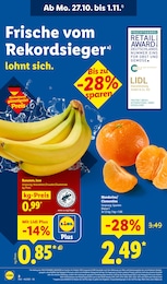 Lidl Bananen im Prospekt Lidl Bananen im Prospekt