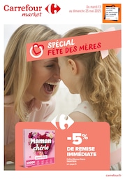 Catalogue Supermarchés de Carrefour Market à Asnières-sur-Oise, avec 25 pages Prospectus Supermarchés de Carrefour Market à Asnières-sur-Oise: "SPÉCIAL FÊTE DES MÈRES", 25 pages, 13/05/2025 - 25/05/2025