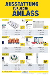 Aktueller Metro Prospekt mit Teller, "Gastro Journal", Seite 28