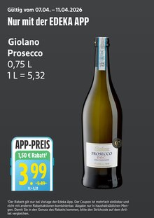 Prosecco im EDEKA Prospekt "Top Angebote" mit 27 Seiten (Hamburg)