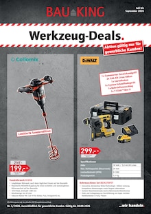 Bohrmaschine im aktuellen Bauking Prospekt (Remscheid) Bohrmaschine im Bauking Prospekt "Werkzeug-Deals." mit 4 Seiten (Remscheid)