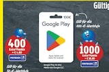 Google Play Geschenkkarte von Google Play bei EDEKA im Angebot Google Play Geschenkkarte von Google Play im aktuellen EDEKA Prospekt