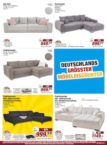 Sofa im aktuellen POCO Prospekt (Münster) Sofa im POCO Prospekt "Aktuelle Angebote." mit 30 Seiten (Münster)