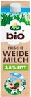 Bio-Weidemilch 3,8 % Fett von Arla für 1,29 € bei Netto mit dem Scottie im Angebot Bio-Weidemilch 3,8 % Fett von Arla im aktuellen Netto mit dem Scottie Prospekt