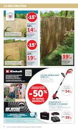 Offre Clôture dans le catalogue Super U du moment à la page 6