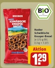 Schwäbische Knusper-Brezel im REWE Prospekt Schwäbische Knusper-Brezel von Huober im aktuellen REWE Prospekt für 1,29 €