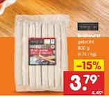 Bratwurst im Angebot bei Netto Marken-Discount in Ravensburg Bratwurst Angebote bei Netto Marken-Discount Ravensburg für 3,79 €