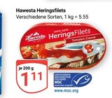 Heringsfilets im Angebot bei GLOBUS in Mannheim Heringsfilets Angebote von Hawesta bei GLOBUS Mannheim für 1,11 €