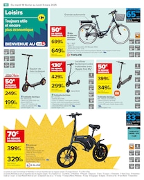 Offre Vélo Électrique dans le catalogue Carrefour du moment à la page 92