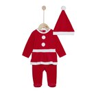 Pyjama + Bonnet de Noël Rouge - P'tit Bisou à 12,00 € dans le catalogue Aubert