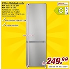 POCO Rostock - Kühl-/Gefrierkombi KGK 262-176 CIX und KGK 262-176 CDIX Angebot im Prospekt Kühl-/Gefrierkombi KGK 262-176 CIX und KGK 262-176 CDIX bei POCO im Rostock Prospekt für 249,99 €