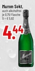 Mumm Sekt Angebote bei Trinkgut Augsburg für 4,44 €