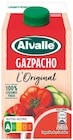 Gazpacho L'Original - Alvalle en promo chez Colruyt Gazpacho L'Original - Alvalle dans le catalogue Colruyt
