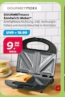 Sandwich-Maker von GOURMETmaxx für 9,99 € bei Netto mit dem Scottie im Angebot Sandwich-Maker von GOURMETmaxx im aktuellen Netto mit dem Scottie Prospekt