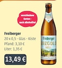 Erzgold Hell im Angebot bei GetränkeLand Mayer in Hoyerswerda Erzgold Hell Angebote von Freiberger bei GetränkeLand Mayer Hoyerswerda für 13,49 €