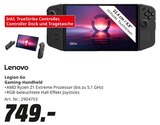 Legion Go Gaming-Handheld Angebote von Lenovo bei MediaMarkt Saturn Hamm für 749,00 €