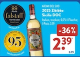 2025 Zibibbo Sicilia DOC im ALDI SÜD Prospekt 2025 Zibibbo Sicilia DOC von AROMI DEL SUD im aktuellen ALDI SÜD Prospekt für 2,39 €