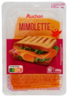 Fromage En Tranches Mimolette Auchan en promo chez Auchan Hypermarché Antibes à 2,42 €