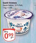Aktuelle Sahne Angebote bei GLOBUS in Duisburg Aktuelles Quarki Smetana Angebot bei GLOBUS in Duisburg ab 0,99 €