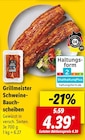 Schweine-Bauchscheiben bei Lidl im Christdorf Prospekt für 4,39 €