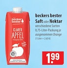 beckers bester Nektar im Angebot bei famila Nordost in Elmshorn beckers bester Nektar Angebote bei famila Nordost Elmshorn für 1,99 €