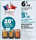Brochette de filet de poulet - U en promo chez U Express Brochette de filet de poulet - U dans le catalogue U Express