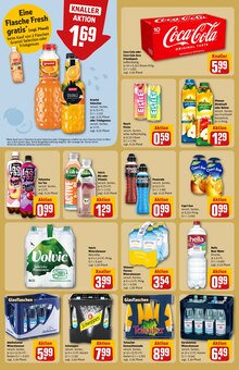 Volvic im REWE Prospekt "Dein Markt" mit 42 Seiten (Rodgau)
