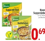 Suppenliebe von Knorr im aktuellen EDEKA Prospekt für 0,69 €