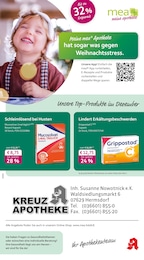 mea - meine apotheke Prospekt "Unsere Dezember-Angebote" für Hermsdorf, 4 Seiten, 01.12.2025 - 31.12.2025