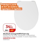 Abattant versagrit Abattant versagrit MTK Fast clip dans le catalogue Weldom