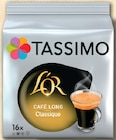 Dosettes de café Long Classique Tassimo - L'OR en promo chez Netto Le Havre à 2,21 €