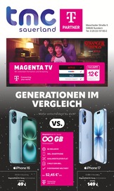 Aktueller TMC Sauerland GmbH Elektromärkte Prospekt in Werdohl und Umgebung, "GENERATIONEN IM VERGLEICH" mit 8 Seiten, 01.12.2025 - 04.12.2025