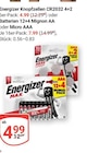 Knopfzellen CR2032 Angebote von Energizer bei GLOBUS Rostock für 4,99 €