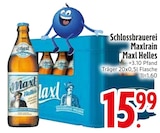Maxl Helles von Schlossbrauerei Maxlrain im aktuellen EDEKA Prospekt für 15,99 €
