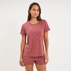 La Halle Rivesaltes - Promo Ensemble pyjama short t-shirt coton rose femme Promo Ensemble pyjama short t-shirt coton rose femme à 6,29 € dans le catalogue La Halle à Rivesaltes