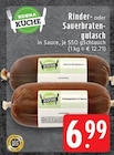Aktuelles Rindergulasch in Sauce Angebot bei EDEKA in Mönchengladbach ab 6,99 €