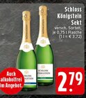 Sekt im Angebot bei EDEKA in Ibbenbüren Sekt Angebote von Schloss Königstein bei EDEKA Ibbenbüren für 2,79 €