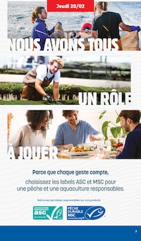 Promo Alimentation Poisson dans le catalogue Lidl du moment à la page 7