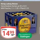 Weizen von König Ludwig für 14,99 € bei GLOBUS im Angebot Weizen von König Ludwig im aktuellen GLOBUS Prospekt