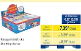 Kaugummisticks im METRO Prospekt Kaugummisticks von im aktuellen METRO Prospekt für 7,91 €